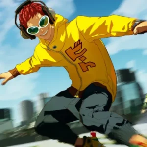 SEGA Jet Set Radio Beat Yellow Hooded Jacket