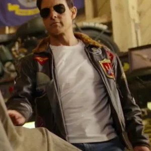 Tom Cruise Top Gun Maverick Bomber Jacket